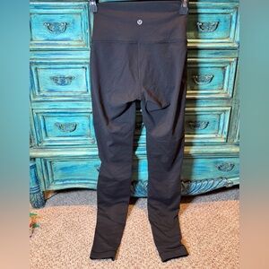 Lululemon Wunder Under Mesh Panel Leggings Size 4 EUC